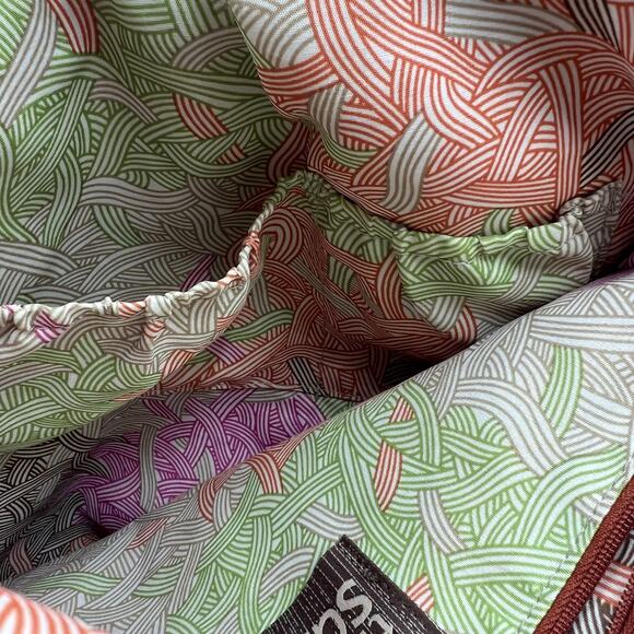 The Sak Brown Braided Boho Leather Foldover Adjustable Strap Medium Crossbody - Picture 15 of 15